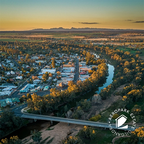 Aerial View of Gilgandra